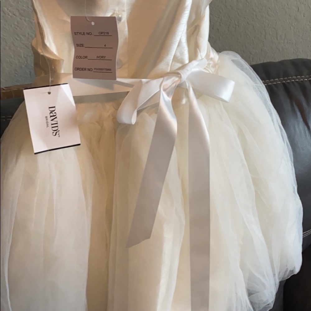 David’s Bridal Flower Girl Dress